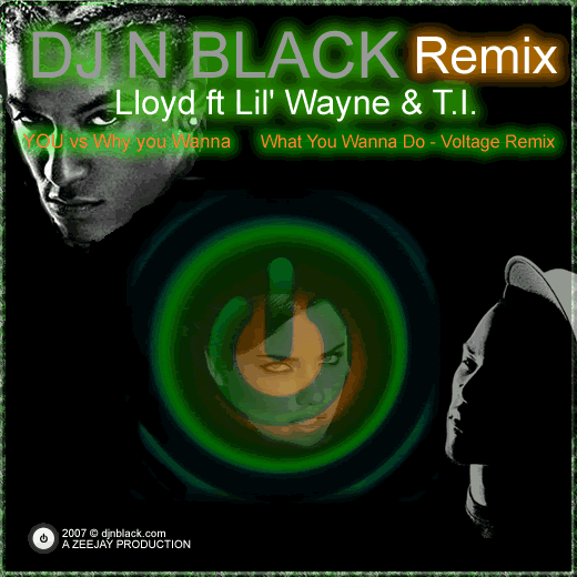 Product picture DJ N BLACK Remix - Lloyd ft Lil Wayne and T.I  - You vs Why You Wanna - What You Wanna Do Voltage Remix